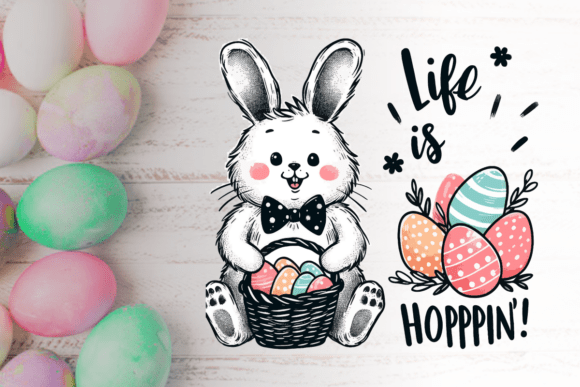 Hop Till You Drop Bunny Tee: Playful Kawaii Graphic