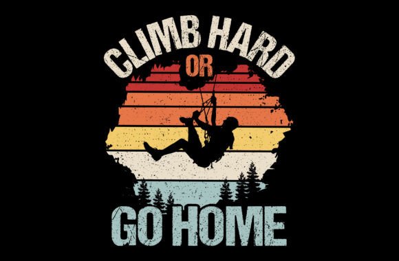 Rock Climbing Graphic Sublimation: Your Design Toolkit