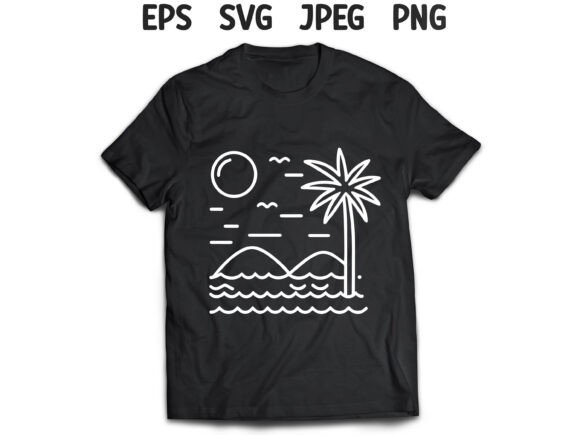 Summer T-shirt Design Graphic Vector: Your Key to Vibrant Creations