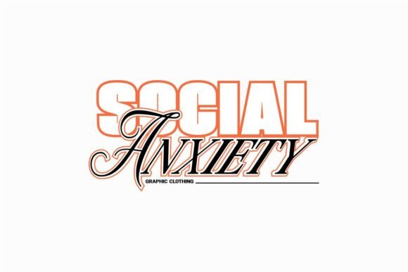 Understanding the Social Anxiety Graphic Clothing T-shirt
