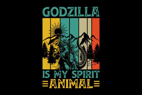 Unleash Your Inner Creature: The Godzilla Spirit Animal Graphic