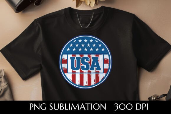 USA Flag Graphic Design Element: A Bold Statement for Your Projects