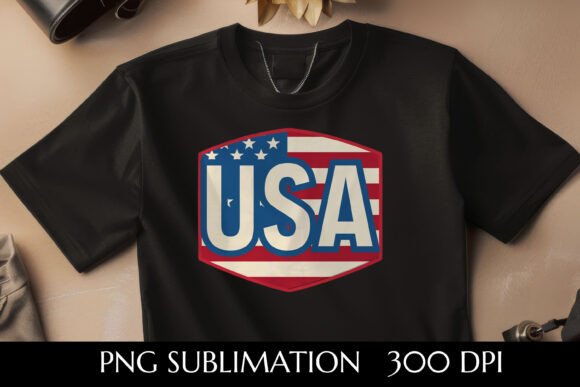 USA Flag Textured Graphic PNG: Design Applications